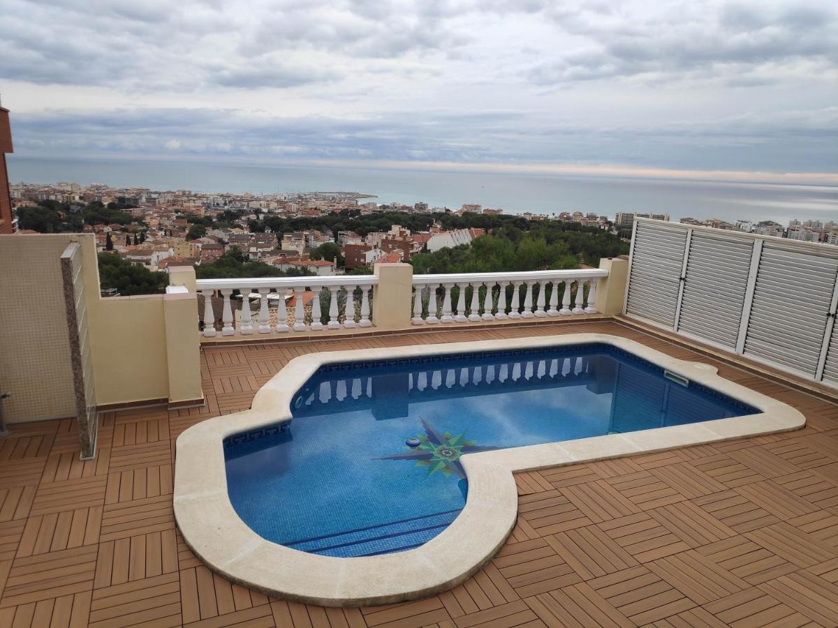 Beach House. Casa Con Piscina Privada Calafell Eksteriør bilde