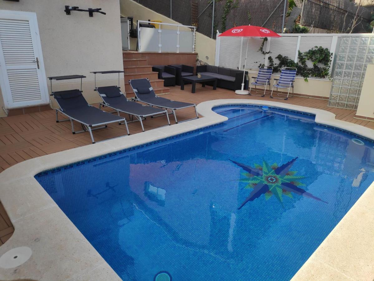 Beach House. Casa Con Piscina Privada Calafell Eksteriør bilde