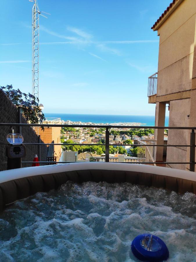 Beach House. Casa Con Piscina Privada Calafell Eksteriør bilde