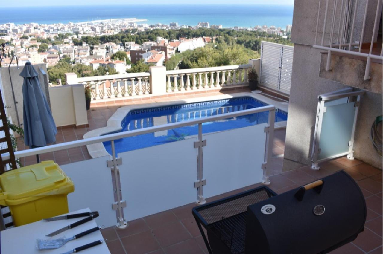 Beach House. Casa Con Piscina Privada Calafell Eksteriør bilde